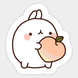 Peachy Sticker